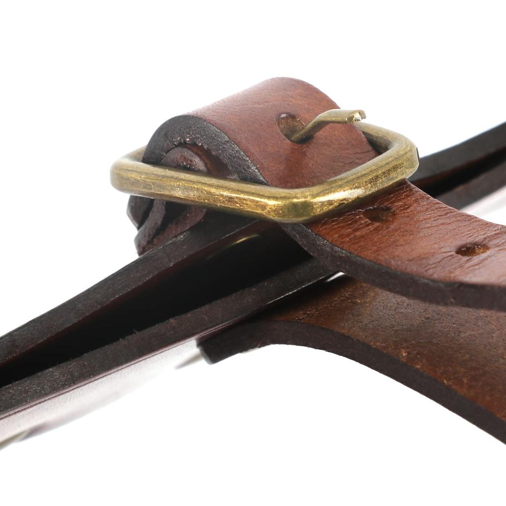 TOURBON Beilklingenabdeckung und Scheide aus echtem Leder,