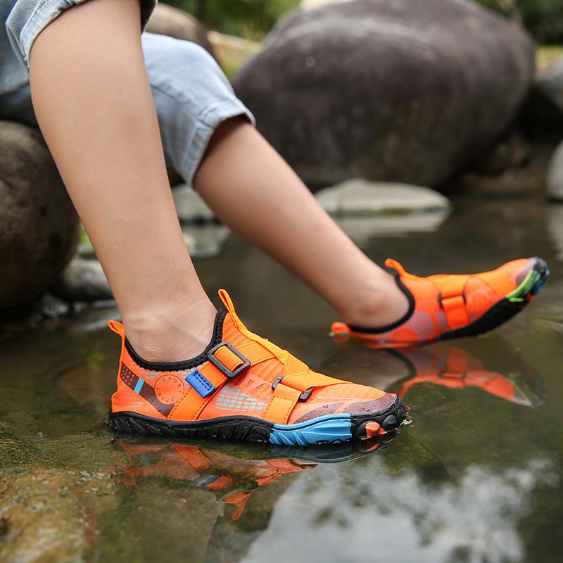 Fashion New Arrival Men's Water Shoes Aqua Shoes Quick Drying Anti-Slip Five Finger Wear-Resistant High-Quality Sneakers Size 35-46