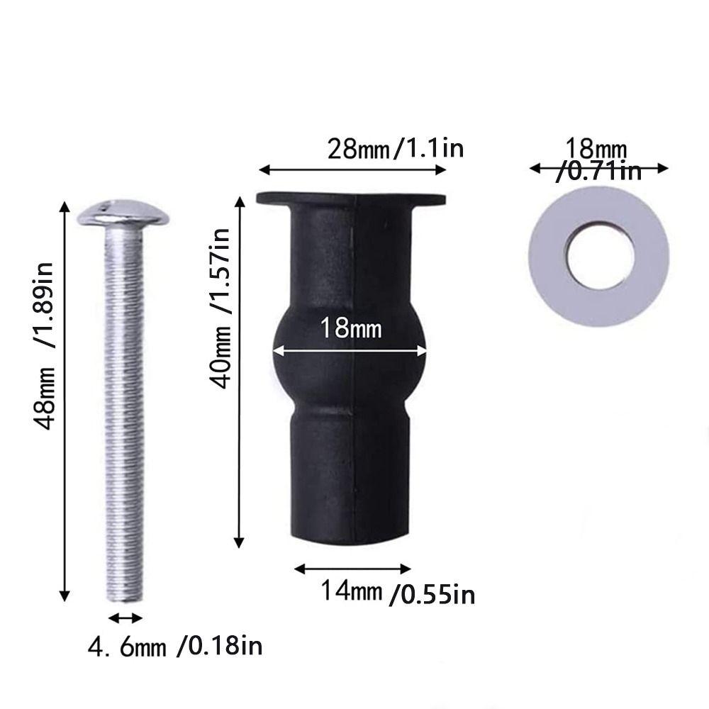 Lid Expansion Bolt Expanding Cabinet Tapping Bolt Setscrew Pin Toilet Seat Expansion Screws Hinges