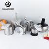 304 Stainless Steel Garlic Press & Grinder Mortar for Minced Garlic Paste