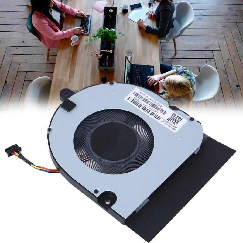 High Performances Notebook Coolers Radiators Cooling Fan Compatible for ThinkBook L15 Notebook Superior Performances