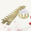 12Pcs Golden Crown Hat Size 61x61x9cm Paper Material Comfortable Birthday Party Cap Shower Fun Decor Hat