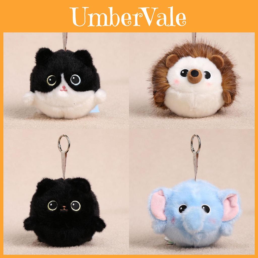 Cute Cat Plush Keychain With Reusable Stress Relief For Kids And Teens