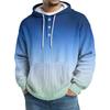 Men's Knit Hooded Sweatshirt Casual Long-Sleeve Sweatshirt