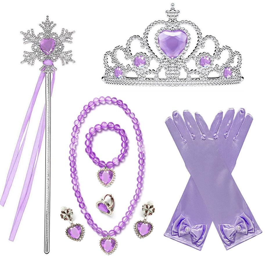 Prinzessin Sophia Halloween-Kleid für Kinder mit Ärmeln