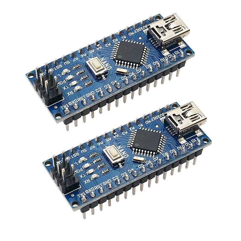 1/2ks 16MHz 5V Mini USB pájený Nano V3.0 kompatibilní modul mikrořadiče Atmega328P pro CH340G