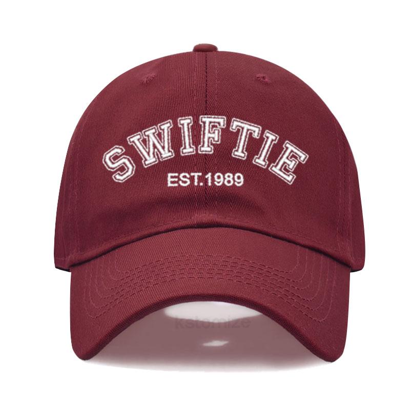 Swiftie 1989 Embroidery Baseball Cap For Men Women Unisex Washed Cotton Dad Hat Sun Hat Gift Fans Outdoor Sports Dropshipping