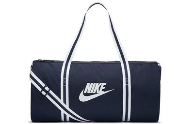 Nike Heritage Polyester Travel Bag Unisex Obsidian Color BA6147-451