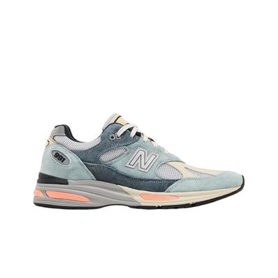 991v2 Hergestellt in UK Blau Silber
