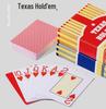 High-End Texas Hold'em Poker Set: Crown Clay Chips, Mahjong Cards, Aluminum Case, Poker Table Cloth