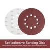 DE Warehouse Free Delivery 225mm Sanding Discs 10 Pcs Hook and Loop 36-240 Grit Sandpaper with 10 Holes for Drywall Sande