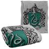 HARRY POTTER Seidige Slytherin Wappen Superweiche Decke