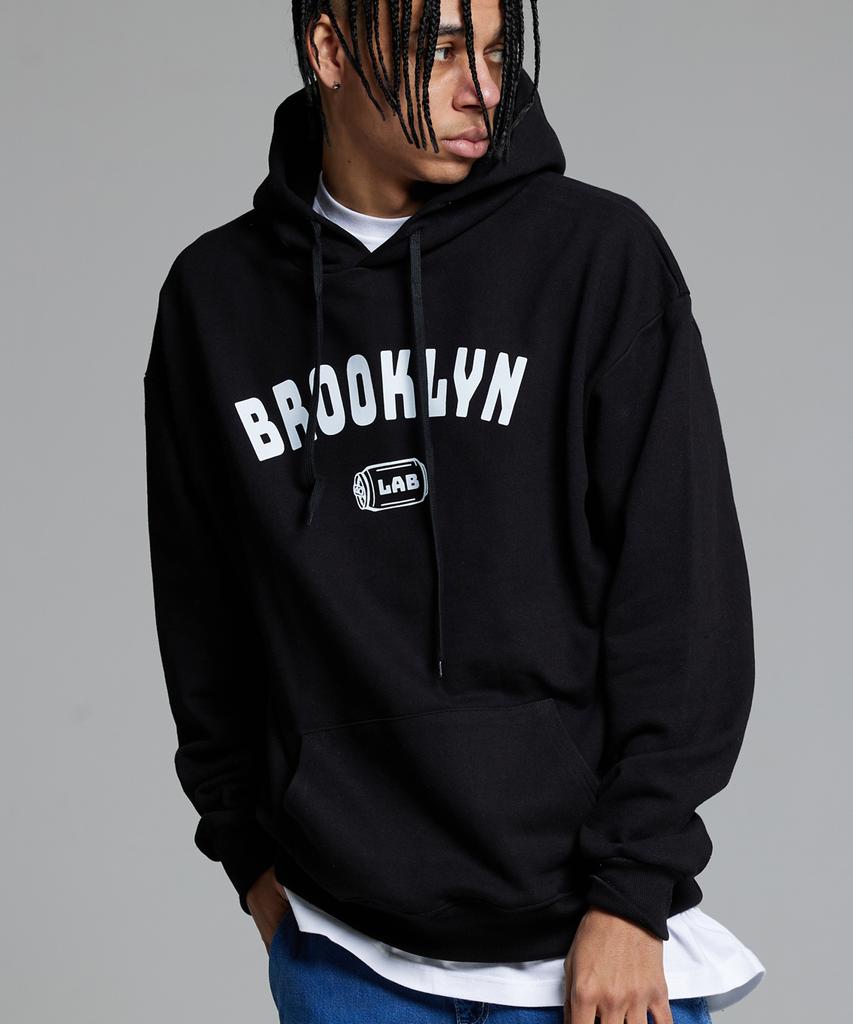 Brooklyn Natural Fit Hoodie Black
