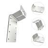 Iron 3 Inch T-Post Mounting Bracket Sturdy T-shaped Post Brackets  Mailbox Signs Installation