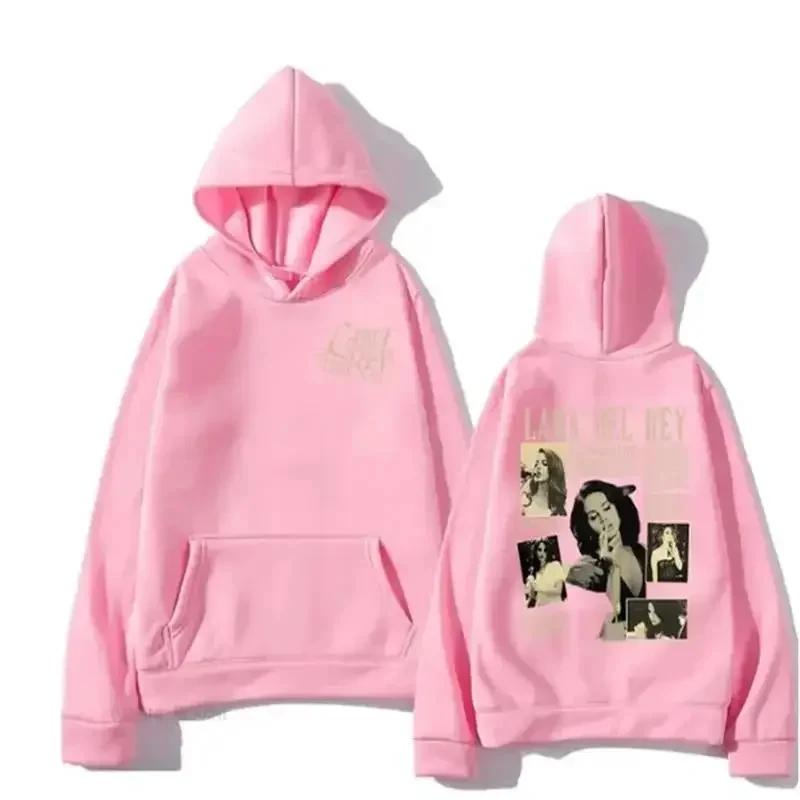 Casual Lana Del Rey Singer Hoodies for and Women Harajuku Fashion Long Sleeve Sweatshirt Moleton Graphic Print Streetwear