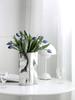 Creative Luxury Stainless Steel Flowers Vase, Silver Vase For Home Decoration, Room Decor, High-end Accessories, Table Decoratio