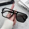 New Square Pochromic Sunglasses Women Men Rectangle Sun Glasses Female Oval Eyewear  for Male Female Eyeglasses