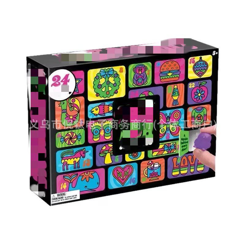 NeeDoh Advent Calendar: 24-Day Squishy Stress Relief Toy Countdown