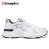 BAASPLOA Damen Sportschuhe mit dicker Sohle, Mesh Laufschuhe, Freizeitschuhe, Wanderschuhe, Studentenschuhe, weiße Schuhe, flache Sportschuhe, Tennisschuhe