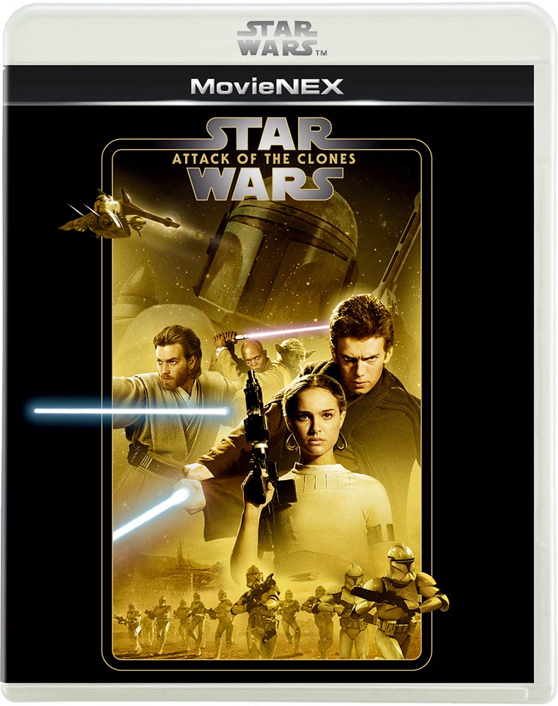 Star Wars Episode Attack of the Clones MovieNEX DVD Digital Copy MovieNEX II [Blu-ray + + + World] [Blu-ray]