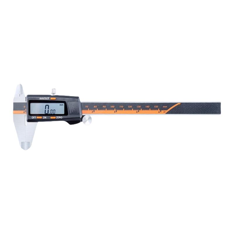 

Stainless Micrometer Gauges Vernier Caliper 0-150mm Digital Display Electronic Caliper with Fraction/MM/In Conversion 1