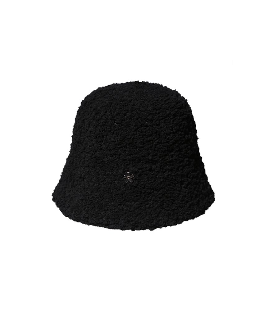 Elkebeullum Ek Towel Black Bucket Hat