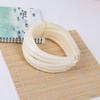 New White Women Girl Hair Accessories Plain Lady Plastic Hair Band Headband No Teeth Hairband