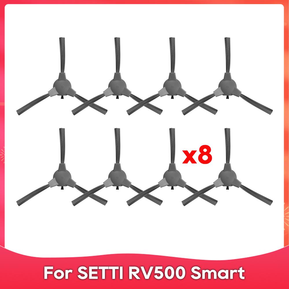Fit For SETTI RV500 Smart Roller Main Side Brush Robot Vacuum Cleaner Accessories Spare Part Replacement