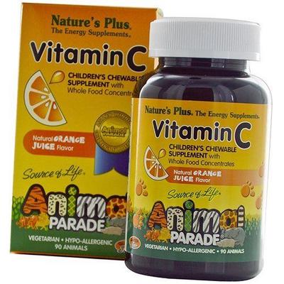 Kautabletten Vitamin C für Kinder, Animal Parade Vitamin C Childrens, (36375042)
