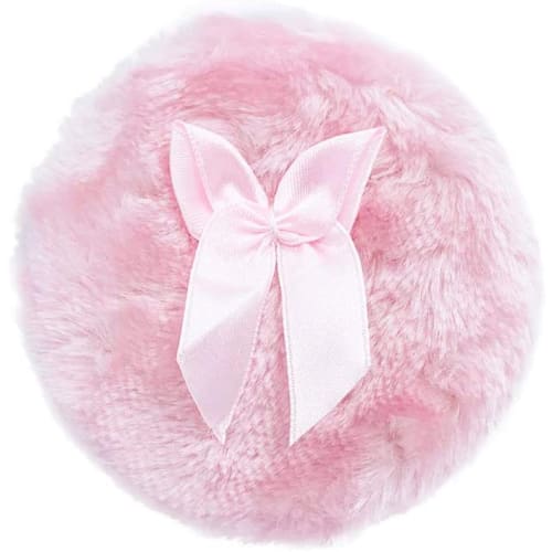 Powder Puff, Body Powder Puff, Round, Fluffy, Thick, Makeup, Loose Powder Puff, Baby Powder, Pink