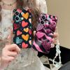 Y2K Glowing Hearts Mobile Phone Case for POCO M7 M6 M5 M4 M3 X7 X6 X5 X4 X3 Pro GT 5G Colorful Printing Cover Luxury Cover