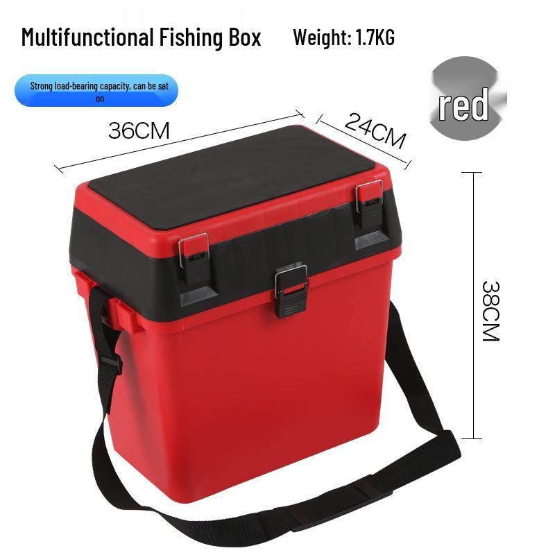 Backpackable Fishing Tackle Box: Seat, Store & Organize Gear