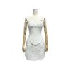 Celebrity Style Women's Clothes Flower Three-dimensional Decoration Skirt Tube Top Sling Set