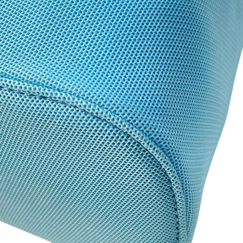 Used Maison MargielaShoulder Bag Blue canvas/leather Women