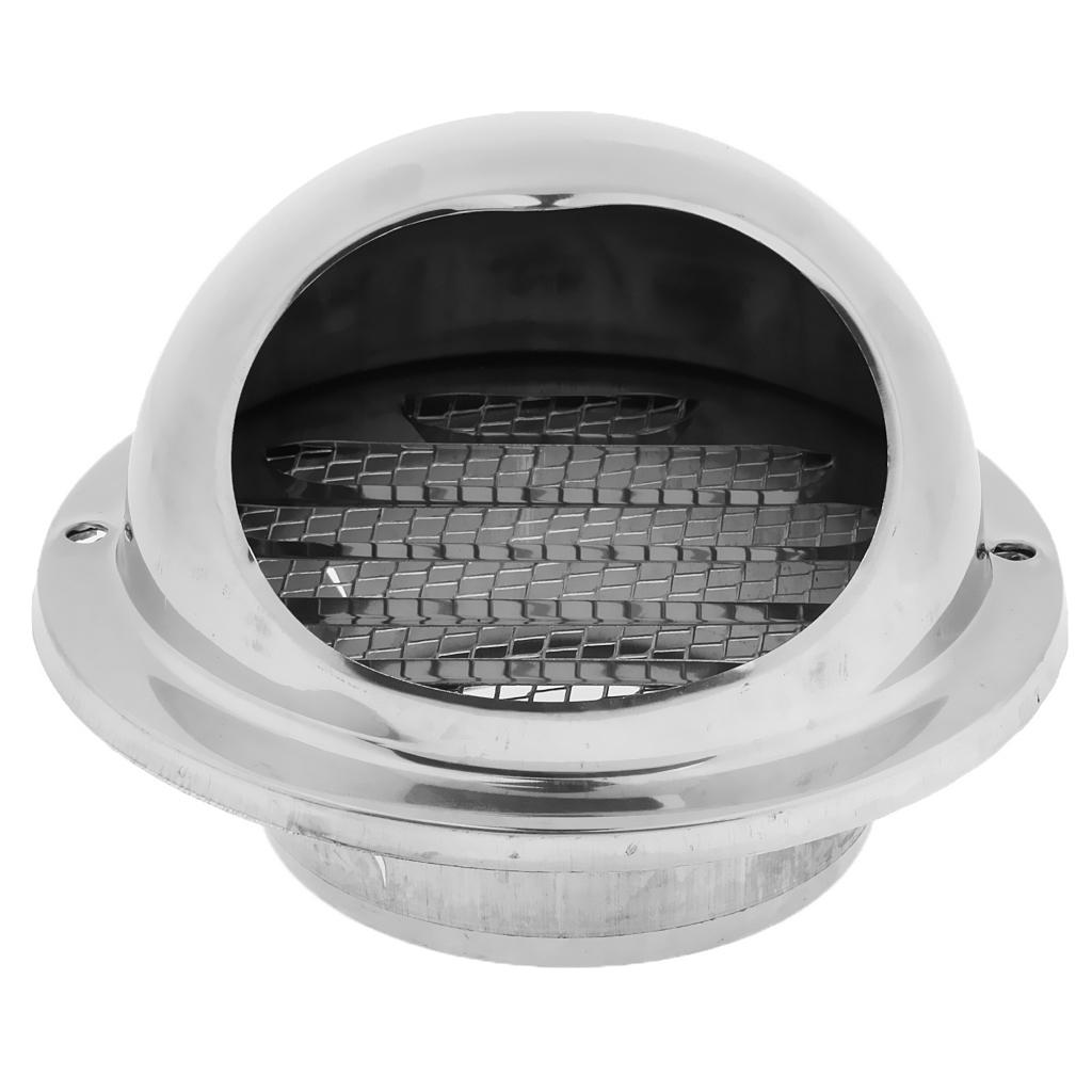 Buy Stainless Steel Thickened Round Wall Air Vent Ducting Louver Cover 80mm At Affordable Prices Free Shipping Real Reviews With Photos Joom