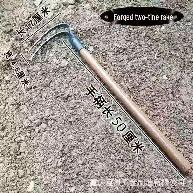 

Manganese Steel Forged Garden Hoe CN plug (adapter included)