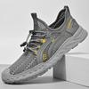 Mesh Shoes Men's 2025 Summer New Breathable One-pedal Men's Shoes Soft Sole Non-slip Mesh Hollow Lightweight Sports Shoes