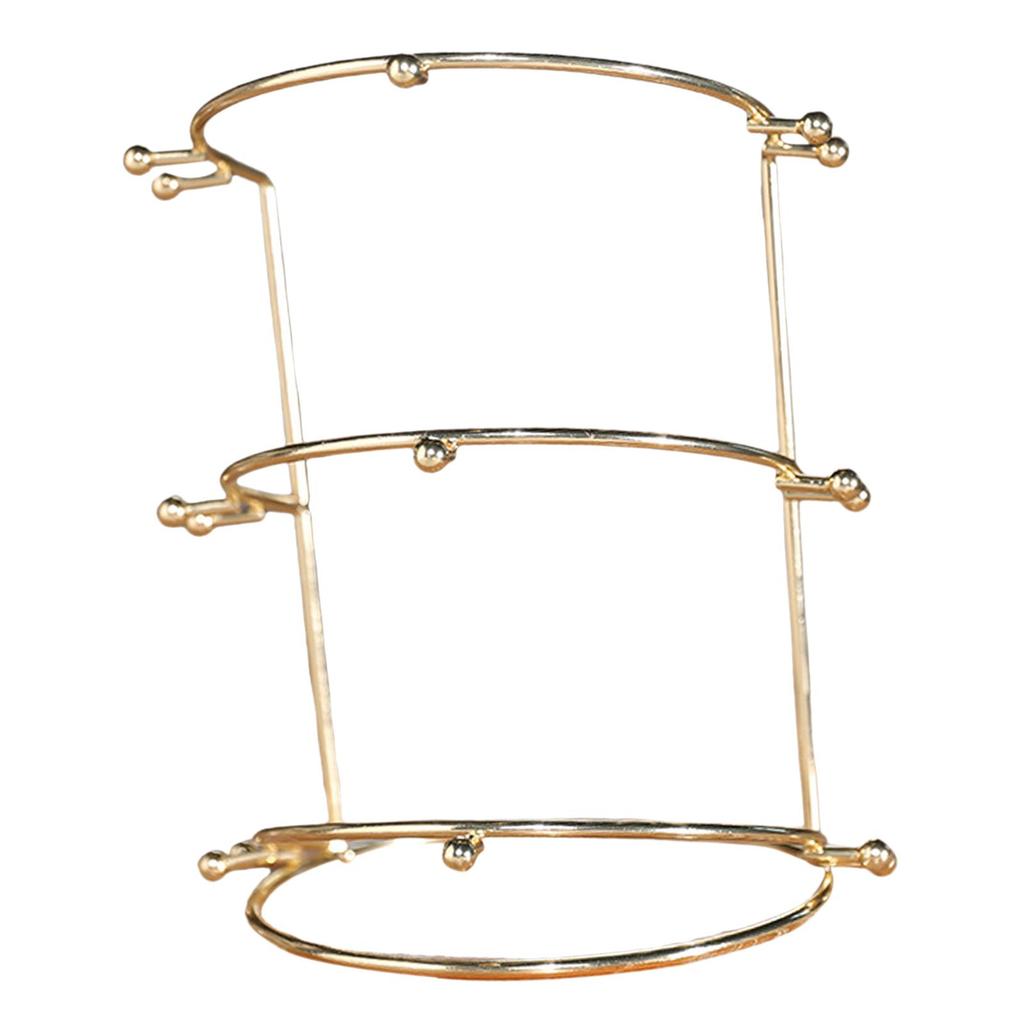 Wedding Dress Accessory display Stand Bridal Headdress Holder Durable Storage Three Layer Jewelry