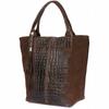 Sac à main Sac en cuir pour femme Shopper À fermeture éclair Grand Format A4 Avec trousse de toilette Italien