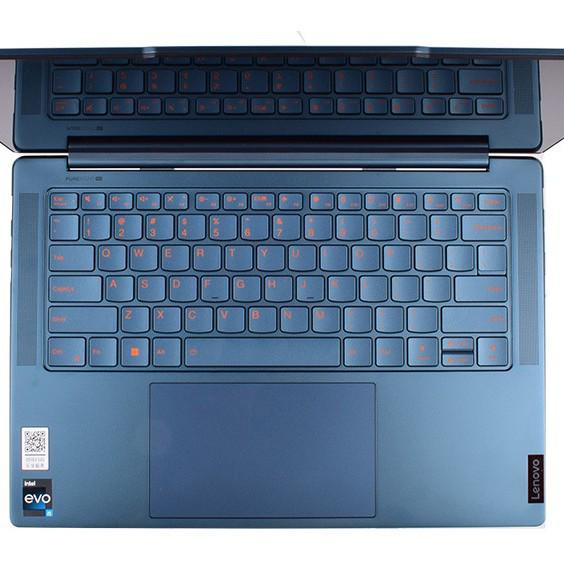 Клавиатура для ноутбука Lenovo YOGA Air 15 Aura AI Yuanqi Edition 14s 2024 Silicone Transparent