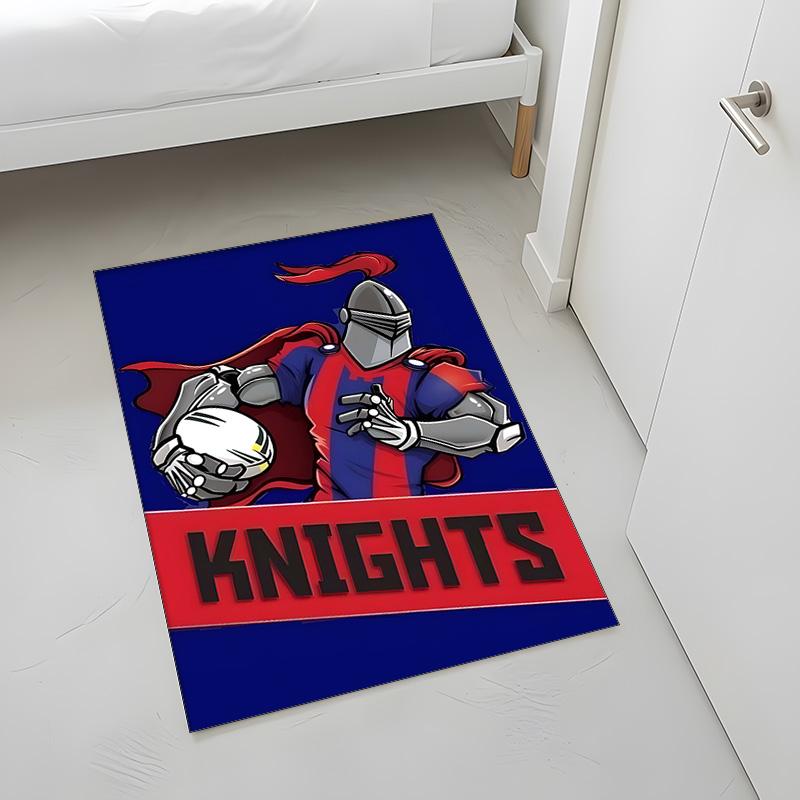 Newcastle Knights (14) Rug Suitable For Living Rooms Bedrooms Computer Rooms Dining Areas And Placement Under Tables And Chairs Also An Ideal Choice F