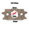 15T Tooth 428 ID 17mm /20mm Front Engine Sprocket For Motorcycle Dirt Bike ATV Quad Buggy