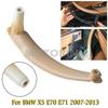 Beige Passenger Right Inner Door Panel Handle Pull Cover For BMW E70 X5 07-2014