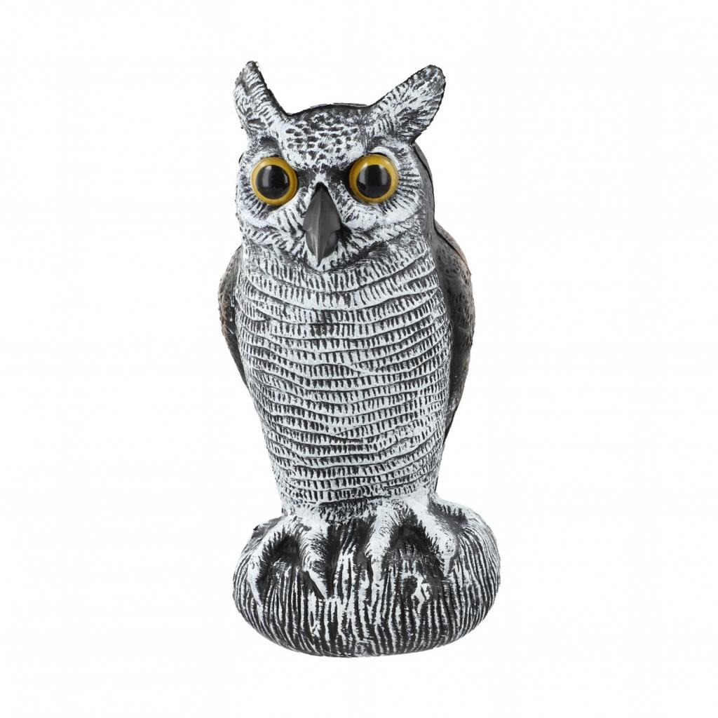 Owl Bird For Sculpture for Outdoor Garden Balcony Porch 24.38x11.94cm