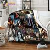 The Vampire Diaries 3D printing flannel plush blanket bedspread lazy blanket Sherpa blanket travel sofa quilt cover