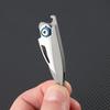 Titanium Cicada Knife Sharp Mini Folding Knife Carry Key Chain Bottle Opener Open Box Express Knife Outdoor EDC Tool