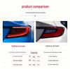 Fits Toyota GR86 & Subaru BRZ: LED Taillight Assembly- Includes Driving, Brake & Turn Signal Lights