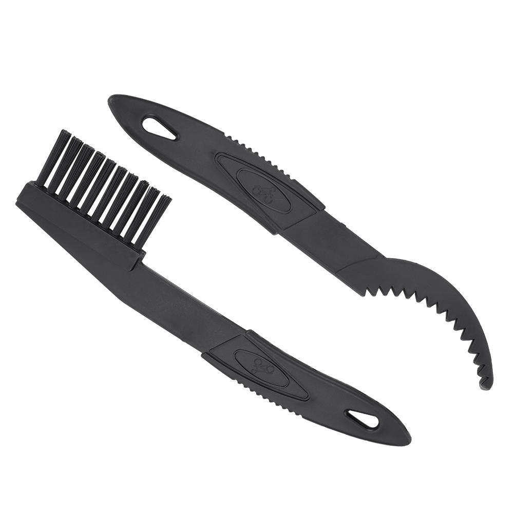 3pcs Bike Chain Crank Sprocket Cleaning Tool Bicycle Washing Brushes Tackle Kit Accessory