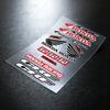 For HONDA Reflective Motorcycle Stickers, 3M Safety Warning At Night In the Dark Scooter Helmets