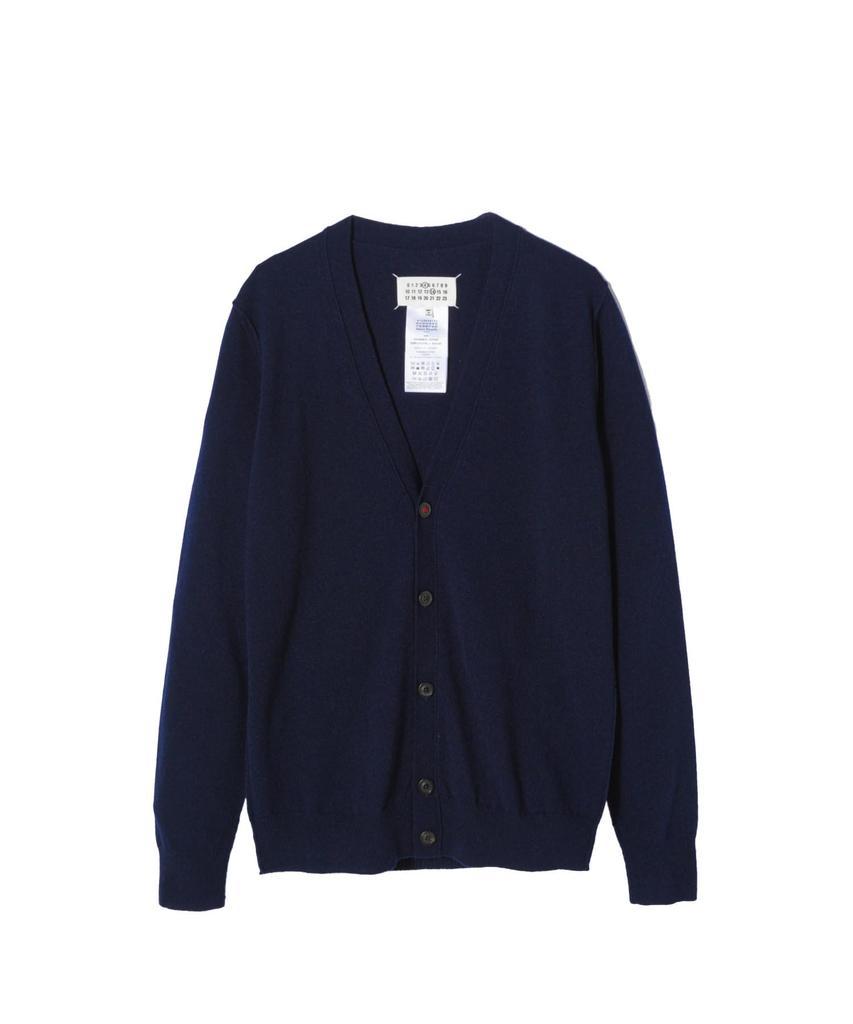 Maison Margiela Navy Cardigan SI1HA0011 S17783 Men's [Used]